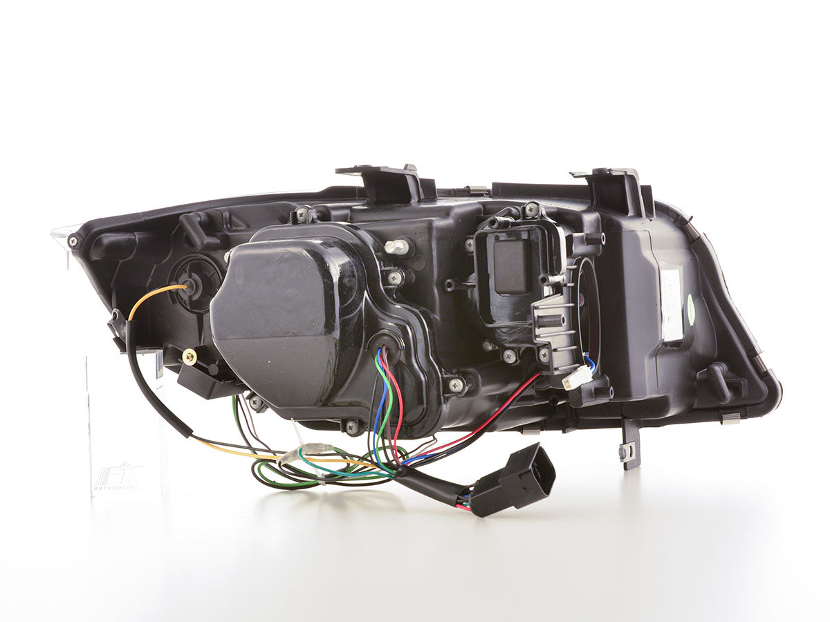 Scheinwerfer Set Xenon Daylight LED TFL-Optik BMW 3er E90/E91 05-08 schwarz Scheinwerfer Set Xenon Daylight LED TFL-Optik BMW 3er E90/E91 05-08 schwarz